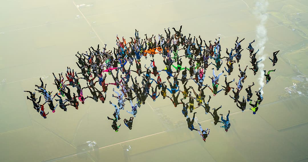 200 Way Head Down World Record